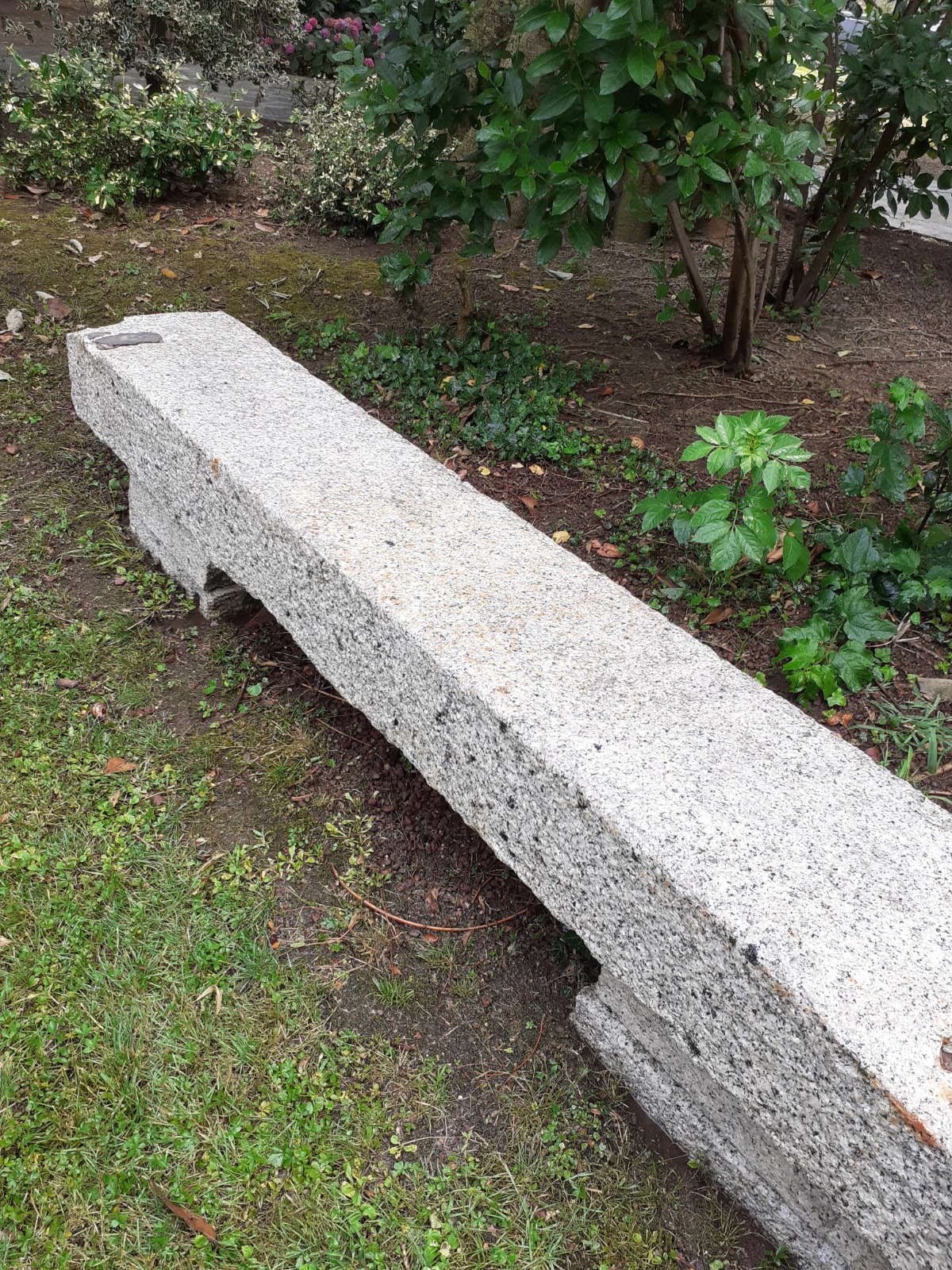 Panca in pietra - Dopo